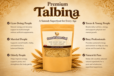 Premium Organic Talbina (250g) - Sugar Free & Nutrient Rich